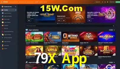 Biblioteca de slots populares na 79X App